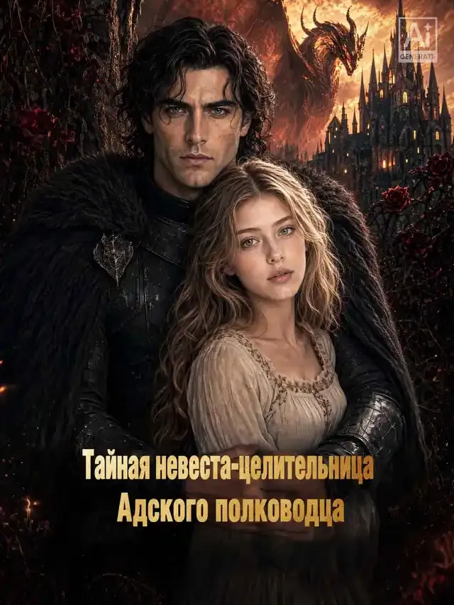 Обложка «Тайная невеста-целительница Адского полководца»