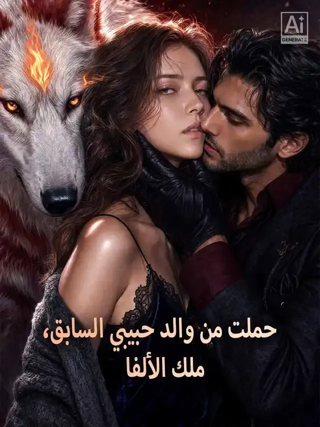 غلاف حملت من والد حبيبي السابق، ملك الألفا