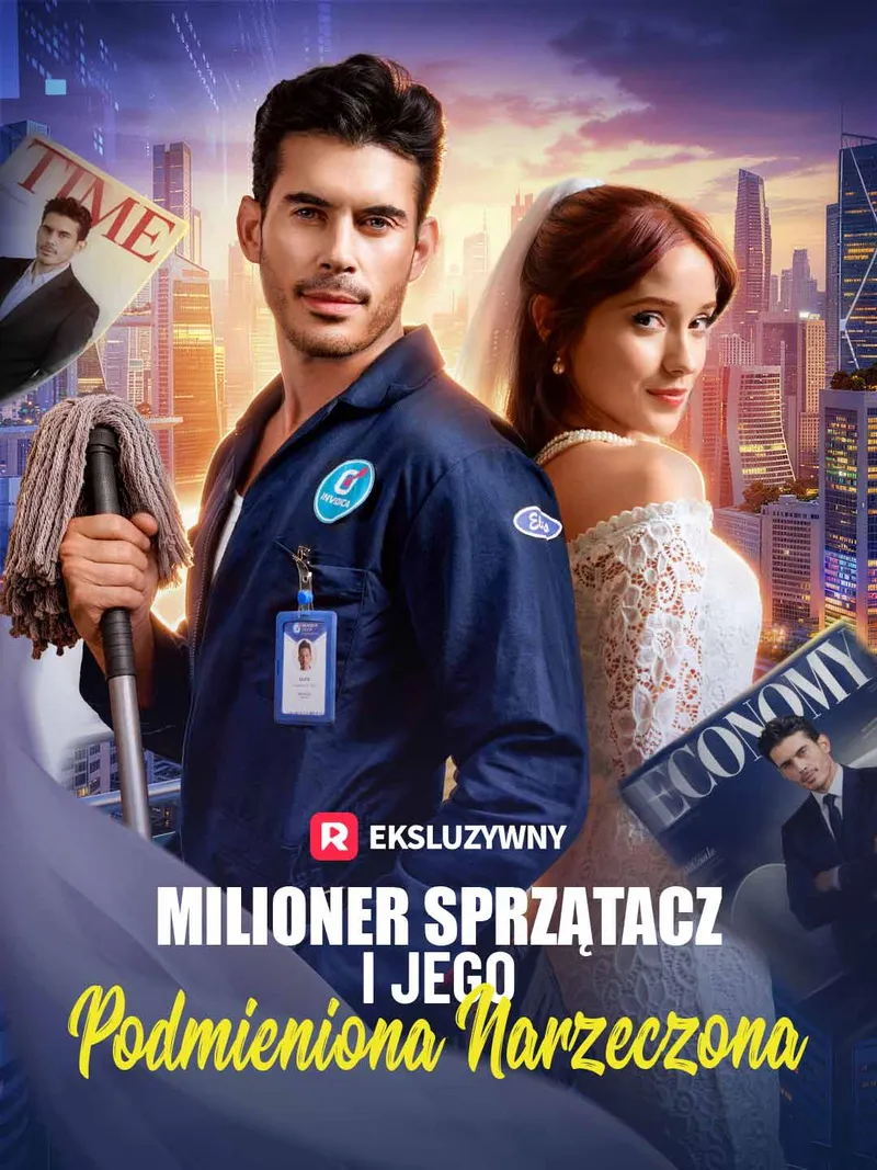 Okładka Milioner sprzątacz i jego podmieniona narzeczona