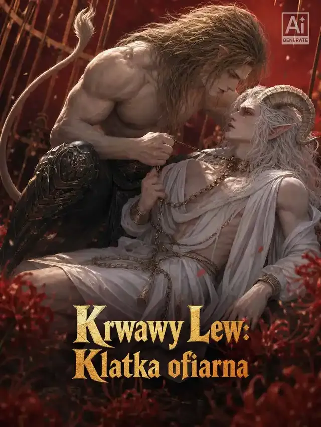Okładka Krwawy Lew: Klatka ofiarna