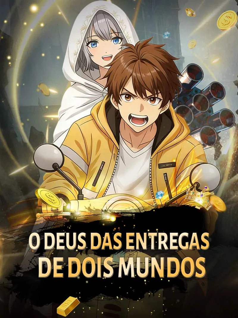 Capa de O deus das entregas de dois mundos