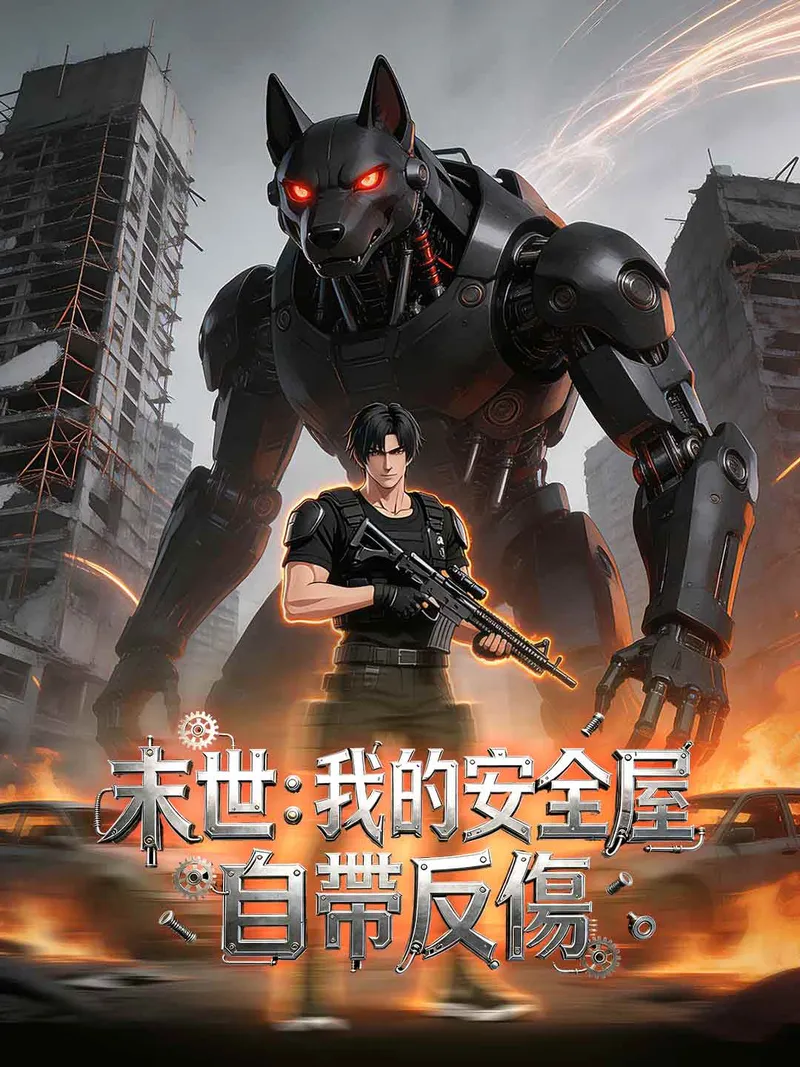 《末世：我的安全屋自帶反傷》封面