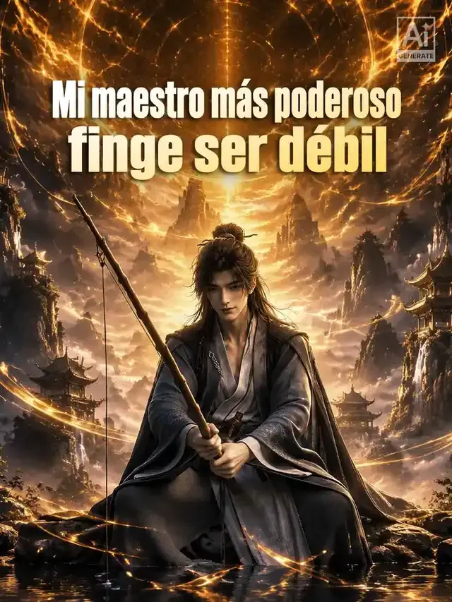 Portada de Mi maestro más poderoso finge ser débil