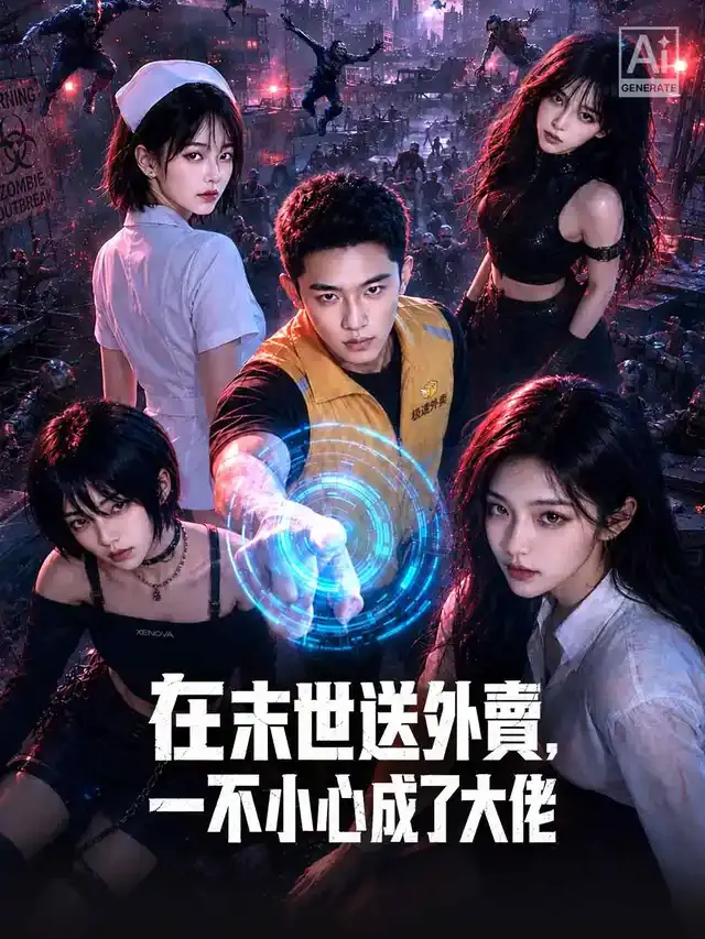 《在末世送外賣，一不小心成了大佬》封面