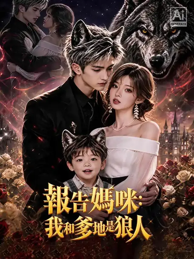 《報告媽咪：我和爹地是狼人》封面