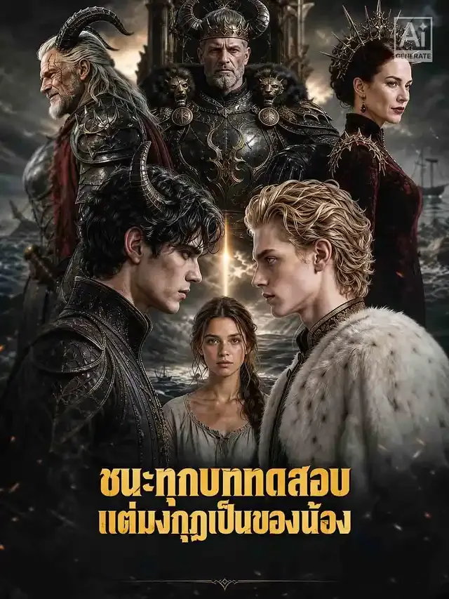 หน้าปกชนะทุกบททดสอบ แต่มงกุฎเป็นของน้อง