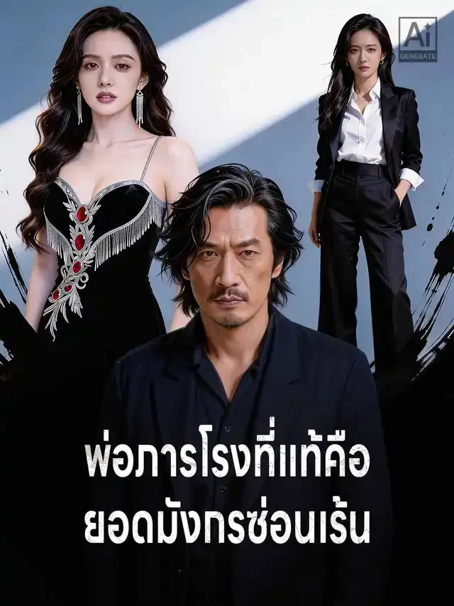 หน้าปกพ่อภารโรงที่แท้คือยอดมังกรซ่อนเร้น