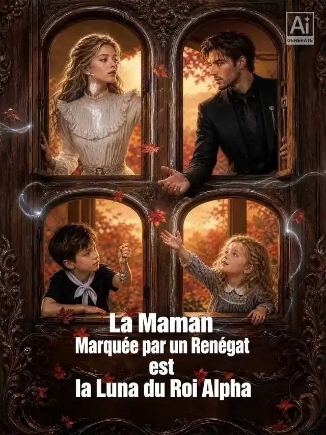 Couverture de La Maman Marquée par un Renégat est la Luna du Roi Alpha