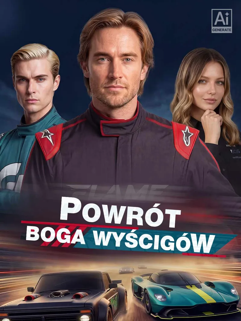 Okładka Powrót boga wyścigów