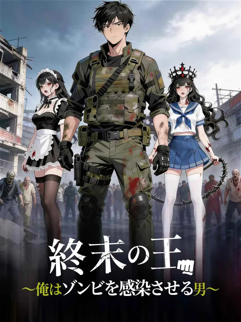 「終末の王～俺はゾンビを感染させる男～」のカバー画像