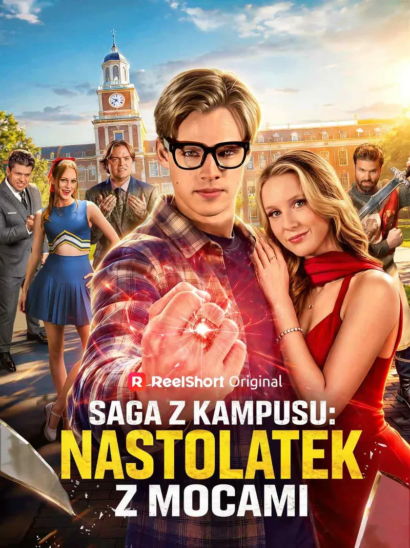 Okładka Saga z kampusu: Nastolatek z mocami