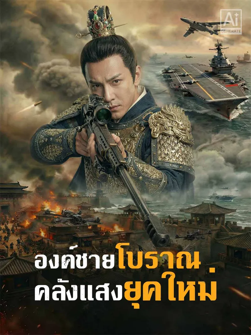 หน้าปกองค์ชายโบราณ คลังแสงยุคใหม่