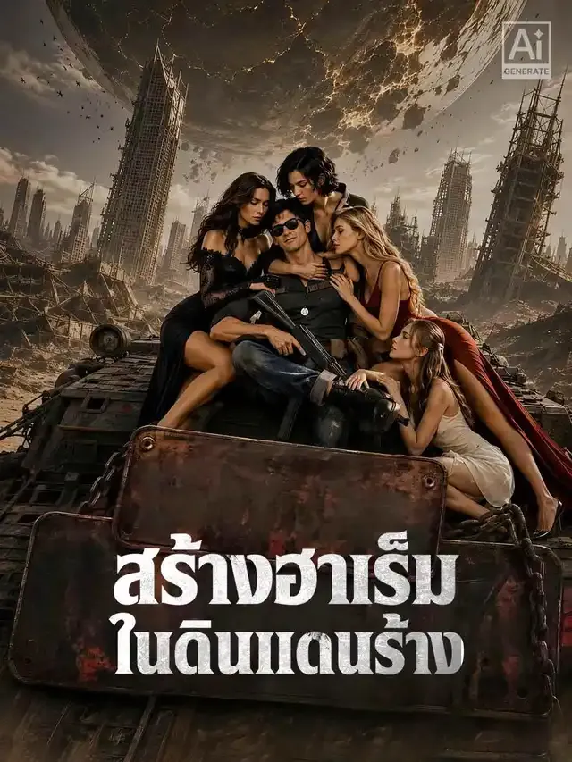 หน้าปกสร้างฮาเร็มในดินแดนร้าง
