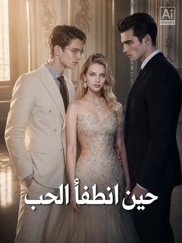 غلاف حين انطفأ الحب