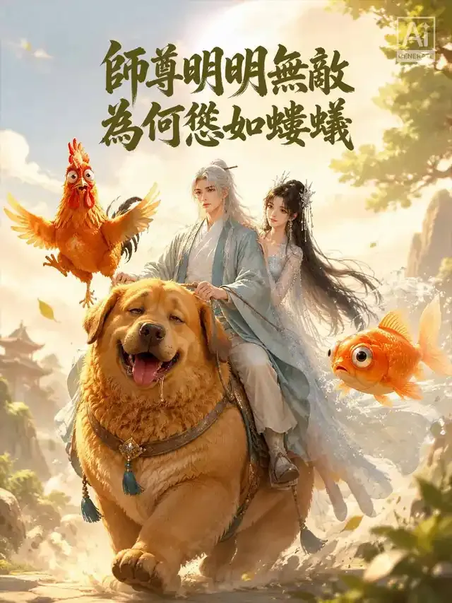 《師尊明明無敵為何慫如螻蟻》封面