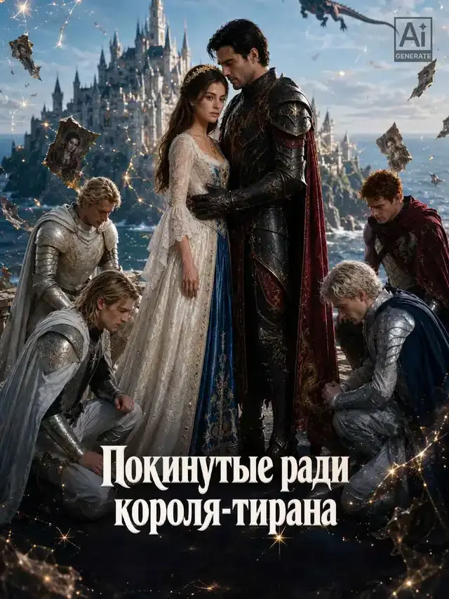 Обложка «Покинутые ради короля-тирана»