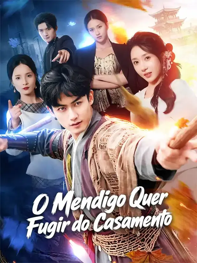 Capa de O Mendigo Quer Fugir do Casamento