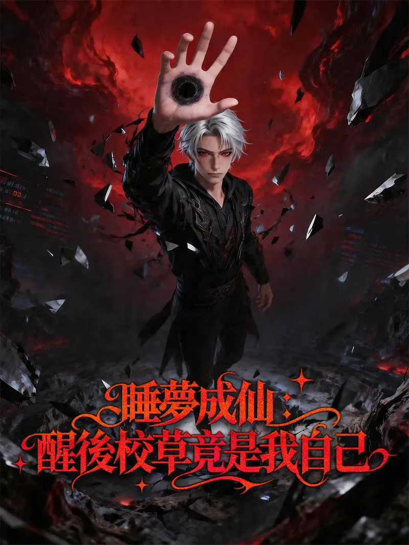 《睡夢成仙：醒後校草竟是我自己》封面