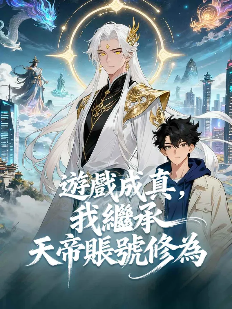《遊戲成真，我繼承天帝賬號修為》封面
