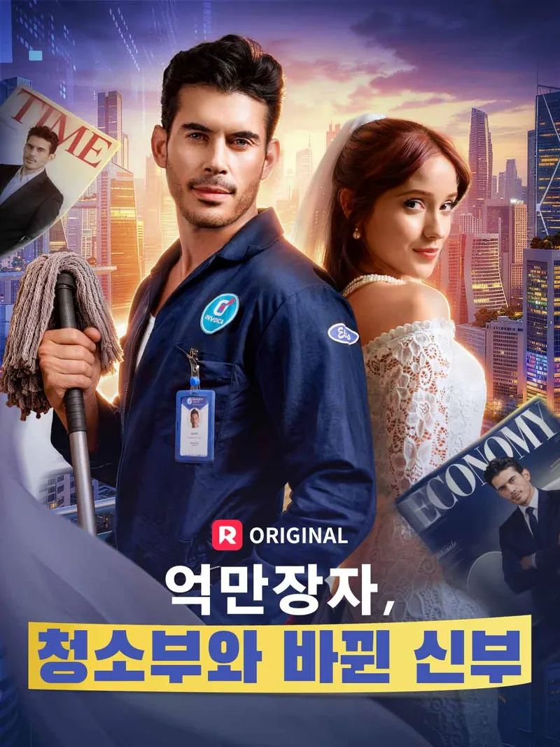 억만장자, 청소부와 바뀐 신부 표지
