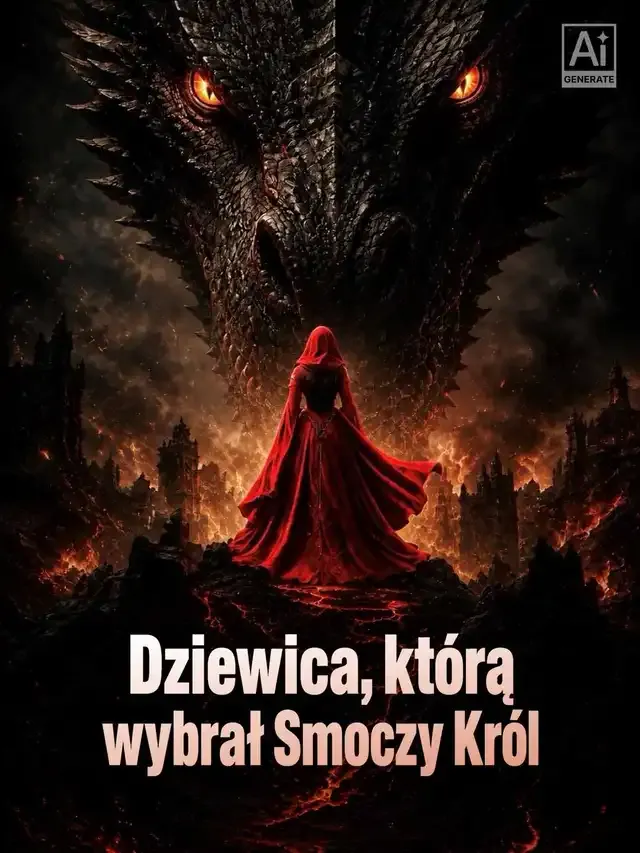 Okładka Dziewica, którą wybrał Smoczy Król