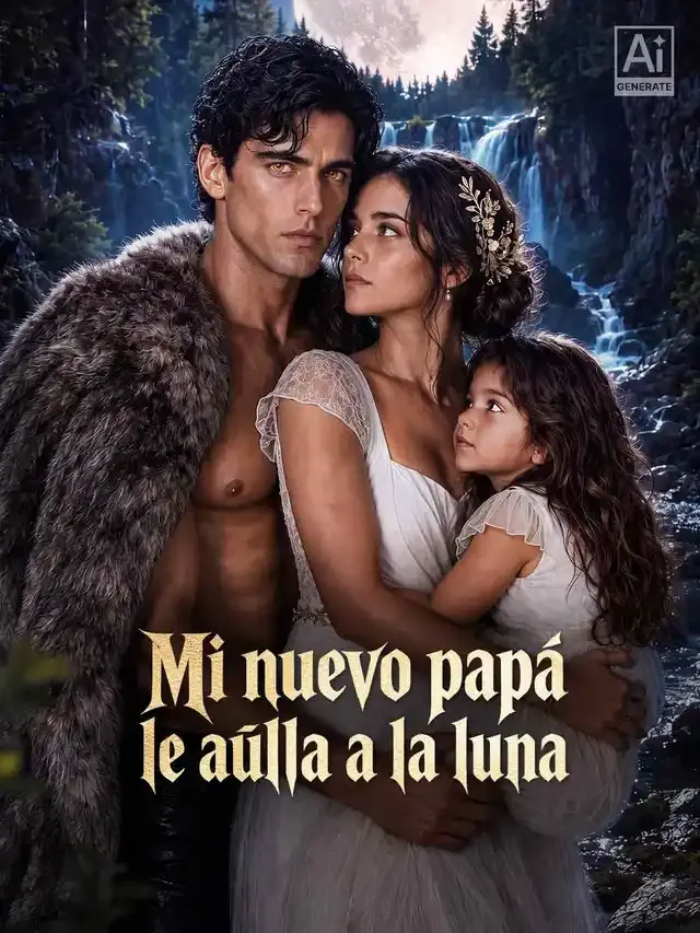 Portada de Mi nuevo papá le aúlla a la luna