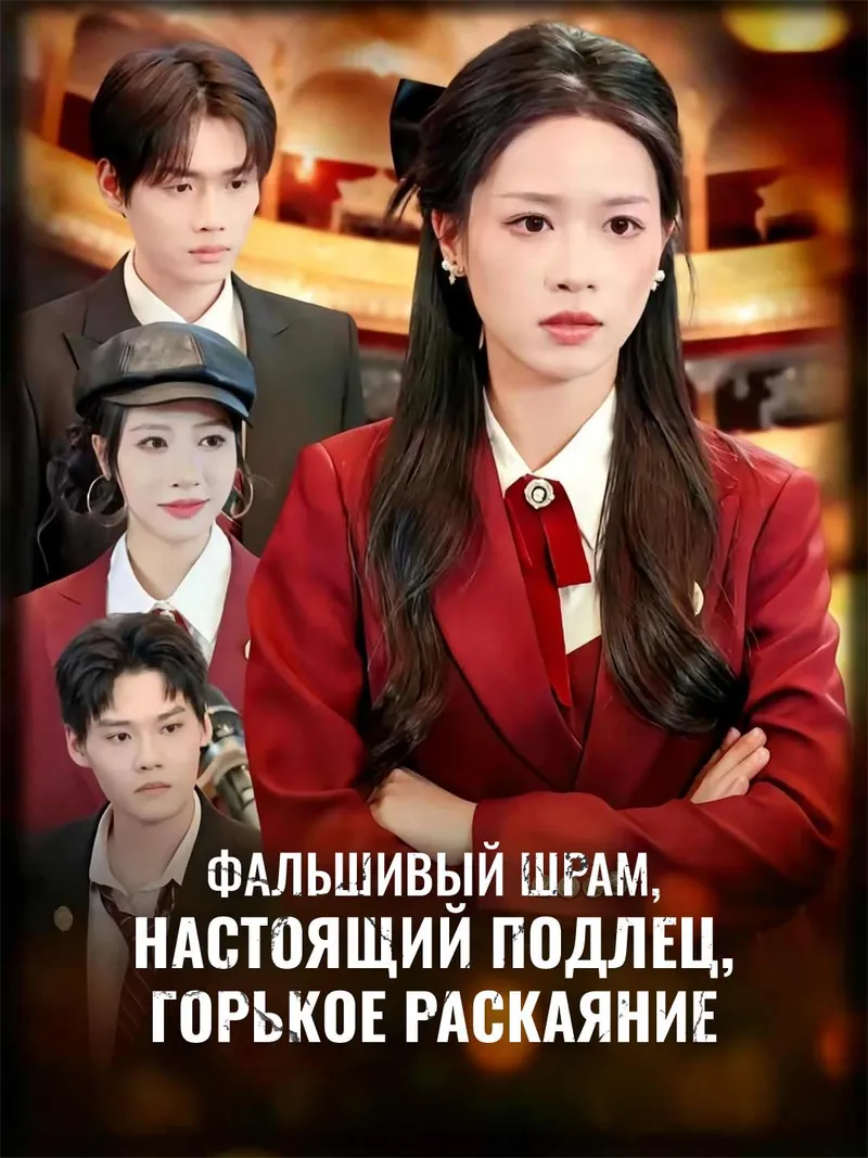 Обложка «Фальшивый шрам, настоящий подлец, горькое раскаяние»