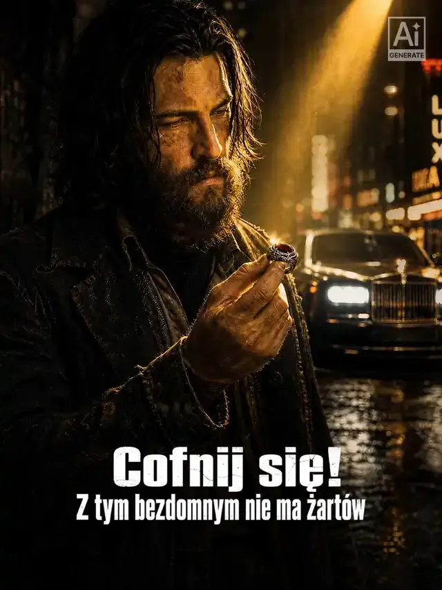 Okładka Cofnij się! Z tym bezdomnym nie ma żartów