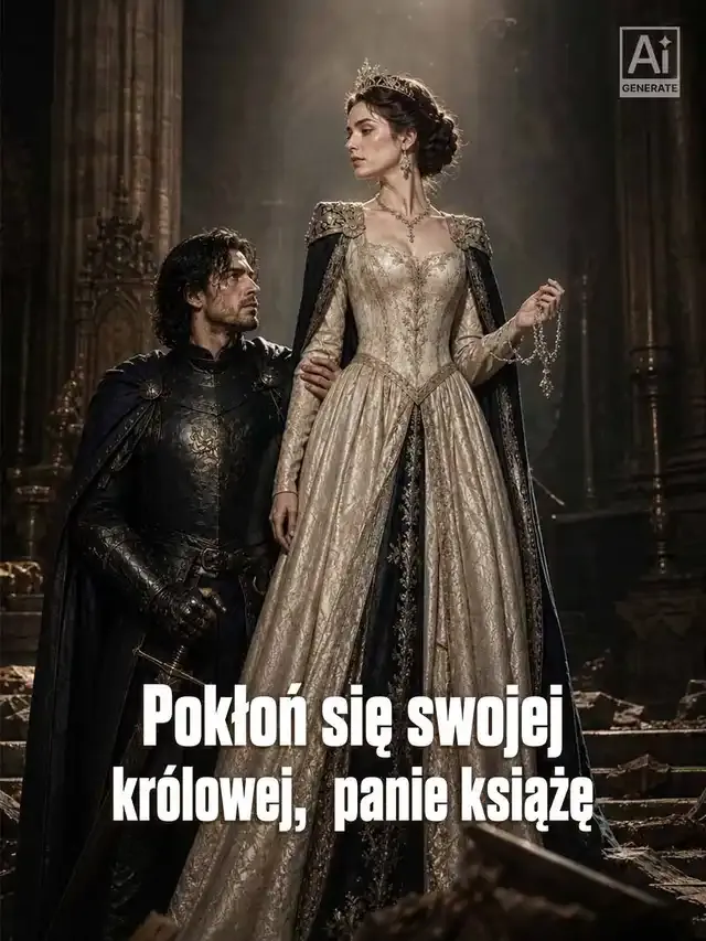 Okładka Pokłoń się swojej królowej, panie książę