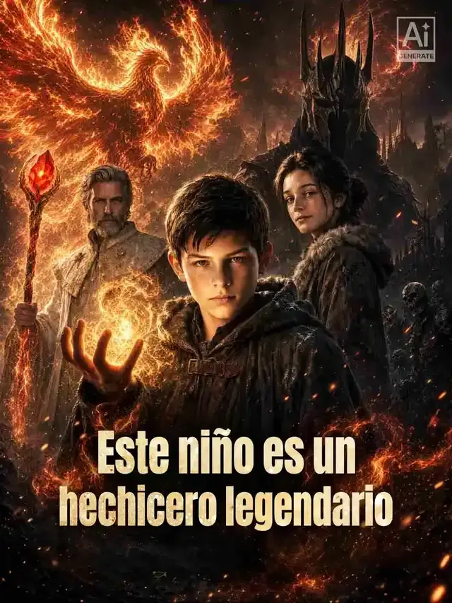 Portada de Este niño es un hechicero legendario