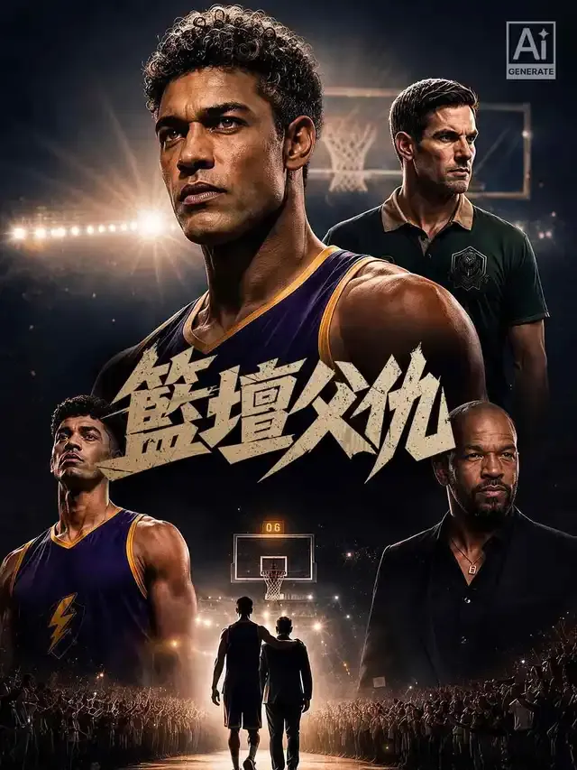 《籃壇父仇》封面