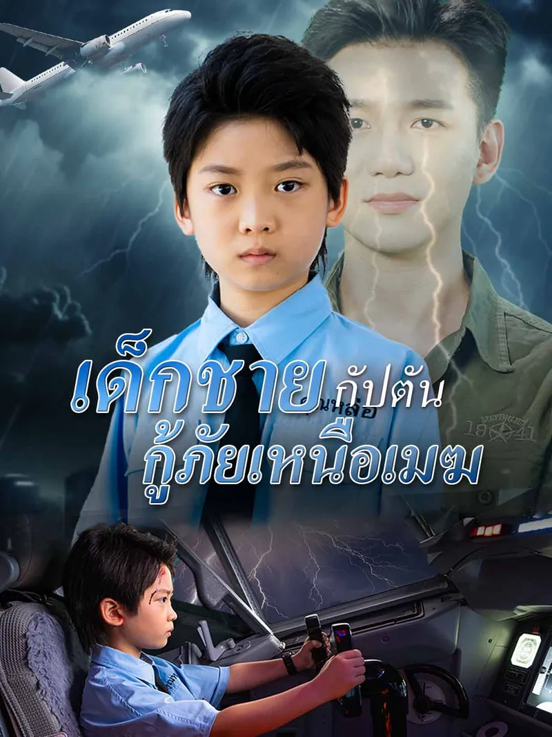 หน้าปกเด็กชายกัปตัน กู้ภัยเหนือเมฆ