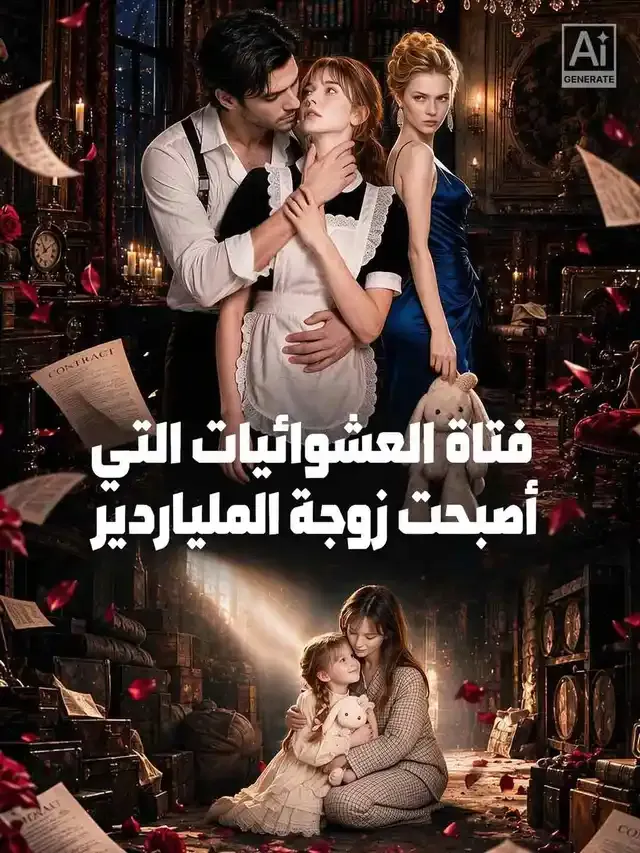 غلاف فتاة العشوائيات التي أصبحت زوجة الملياردير