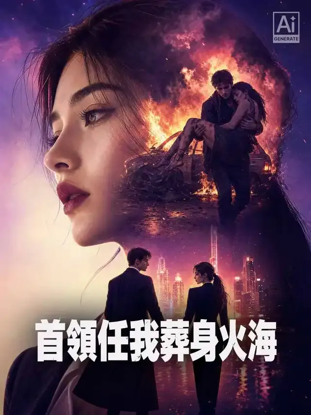 《首領任我葬身火海》封面