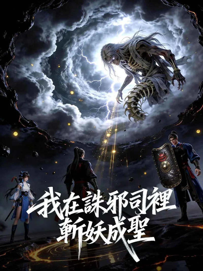 《我在諸邪司裡斬妖成聖》封面
