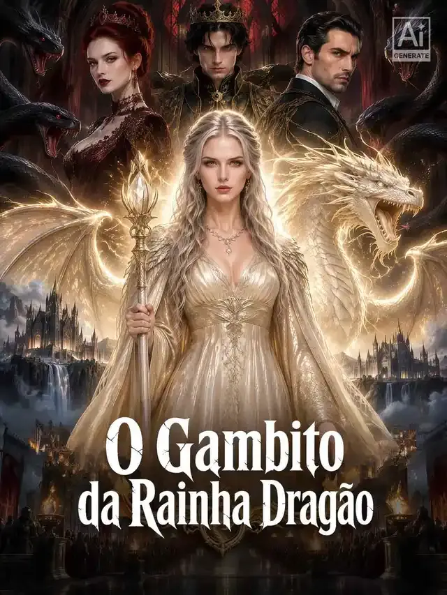 Capa de O Gambito da Rainha Dragão