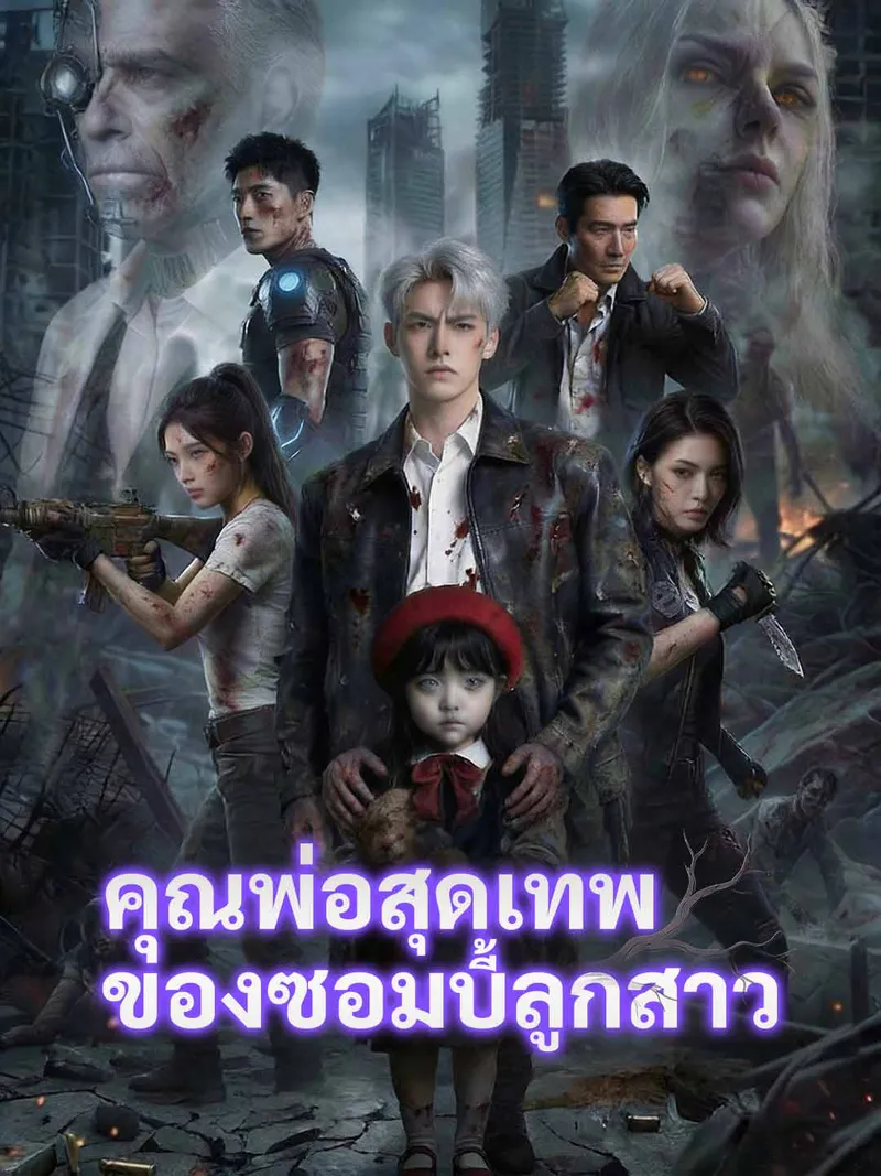 หน้าปกคุณพ่อสุดเทพ ของซอมบี้ลูกสาว
