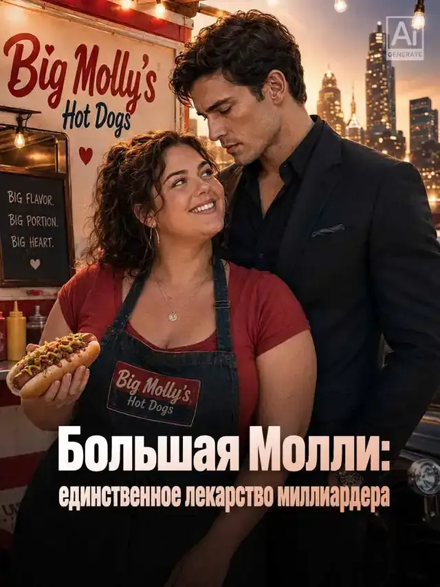 Обложка «Большая Молли: единственное лекарство миллиардера»