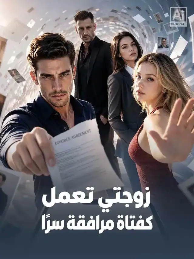 غلاف زوجتي تعمل كفتاة مرافقة سرًا