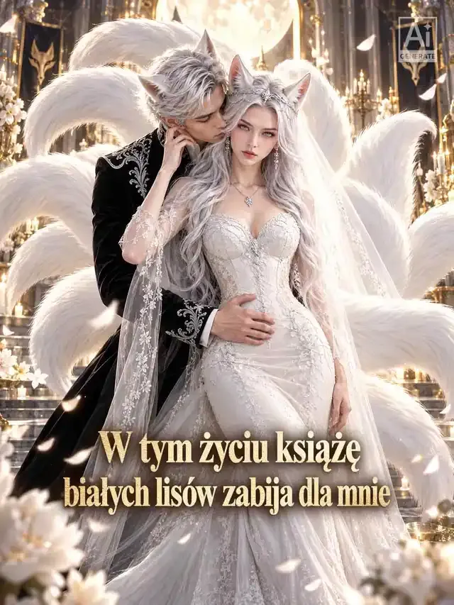 Okładka W tym życiu książę białych lisów zabija dla mnie