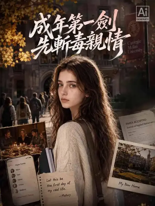 《成年第一劍，先斬毒親情》封面