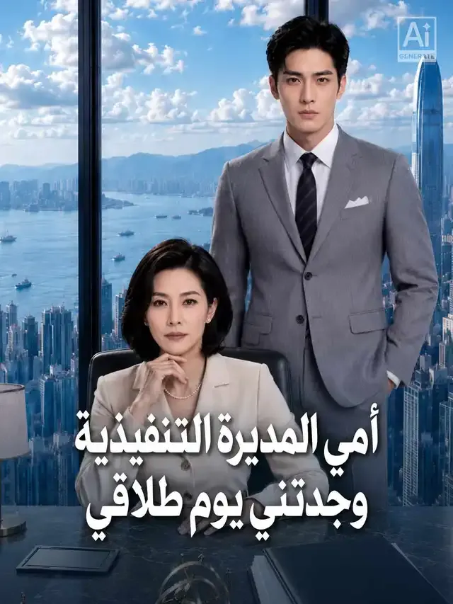 غلاف أمي المديرة التنفيذية وجدتني يوم طلاقي