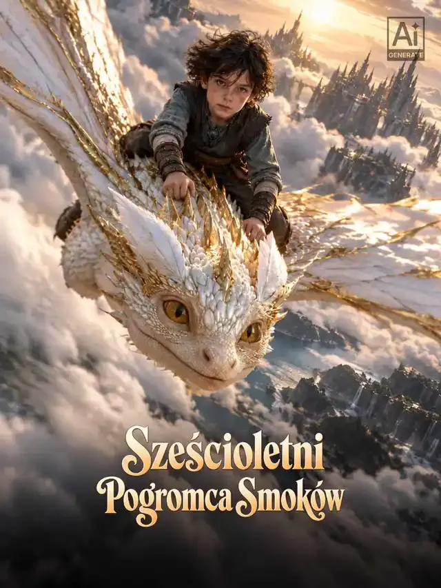 Okładka Sześcioletni Pogromca Smoków