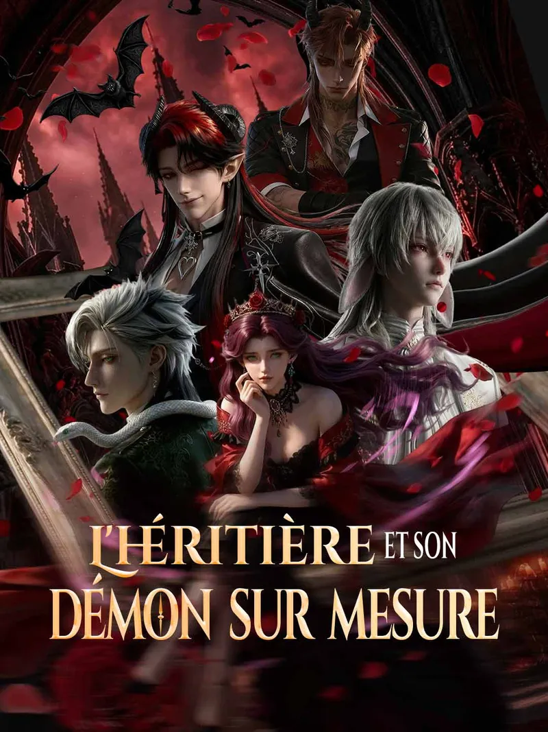 Couverture de L'Héritière et son démon sur mesure