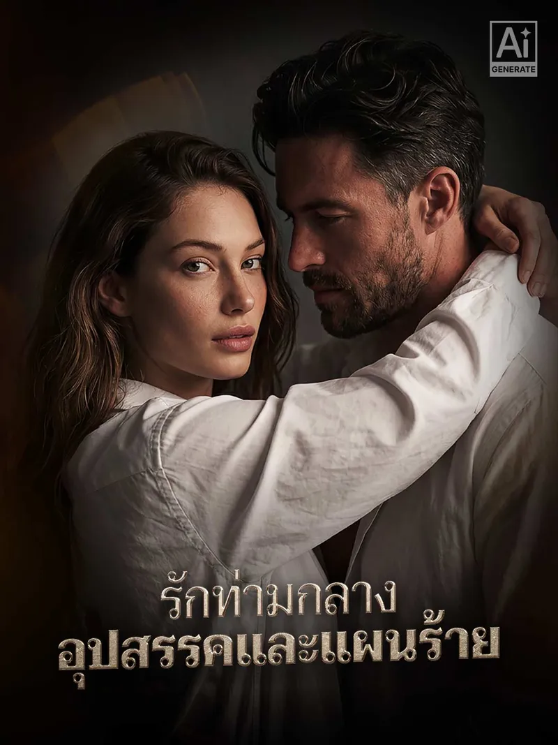 หน้าปกรักท่ามกลาง อุปสรรคและแผนร้าย