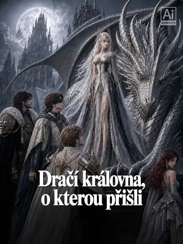 Obálka Dračí královna, o kterou přišli