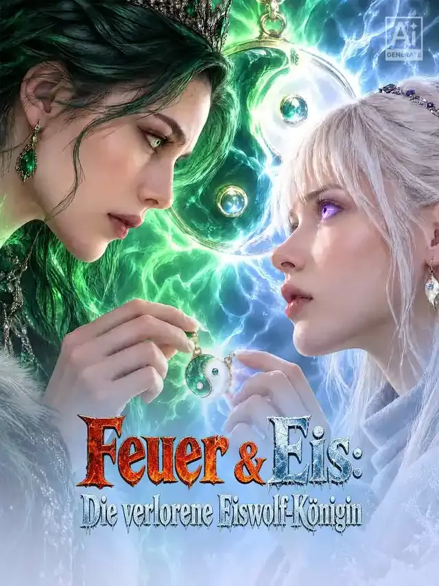 Cover von Feuer & Eis: Die verlorene Eiswolf-Königin