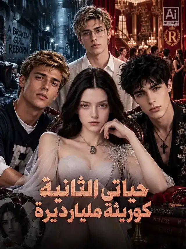 غلاف حياتي الثانية كوريثة مليارديرة