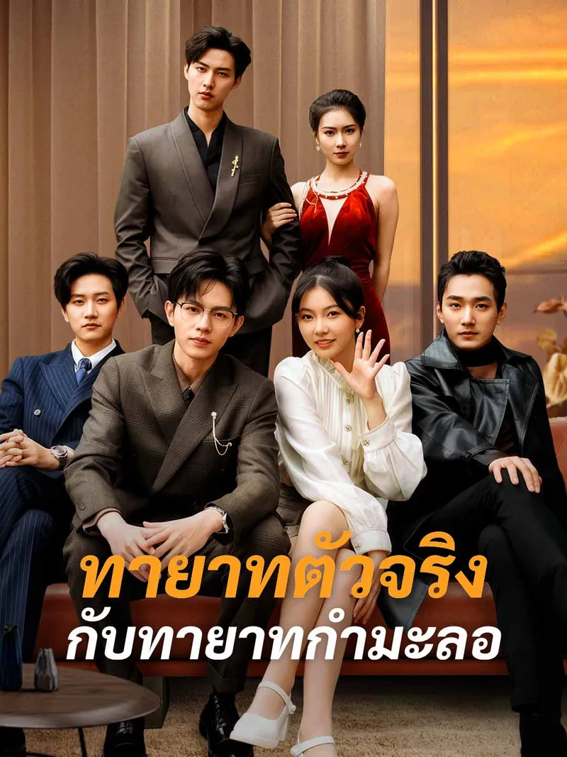 หน้าปกทายาทตัวจริงกับทายาทกำมะลอ