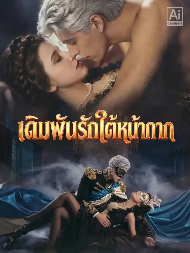 หน้าปกเดิมพันรักใต้หน้ากาก